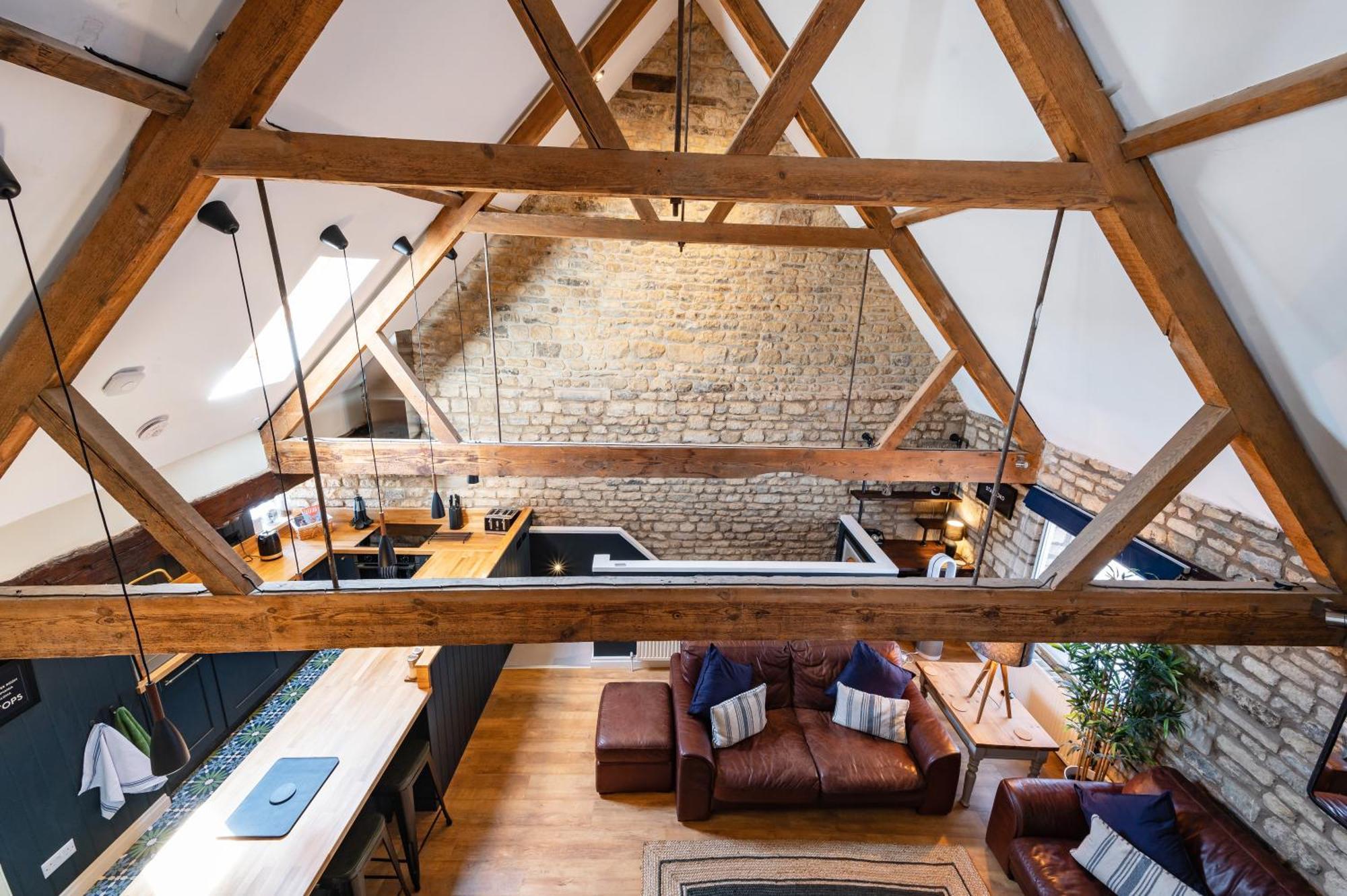 Luxury Town Centre Loft Apartment In Converted Granary Stamford Exteriér fotografie